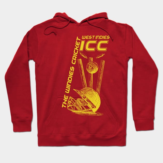 The West Indies Cricket Memorabilia Hoodie by CGD